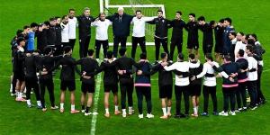 مران الزمالك..جلسه مع اللاعبين وفقرة بدنيه