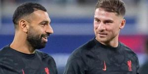 ماك أليستر يودع محمد صلاح قبل رحيله عن ليفربول