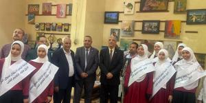 افتتاح معرض التعليم الفني بمعسكر قنا الدائم