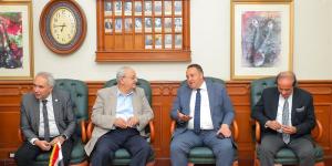 نقيب المهندسين يبحث مع وفد “آشري- القاهرة” سبل تعزيز التعاون