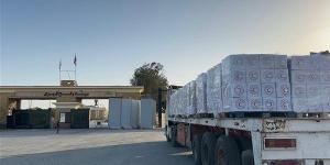 تدفق المساعدات لغزة عبر معبر رفح واستمرار عودة المرضى بعد العلاج بمصر