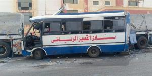 30 مصابًا فى تصادم أتوبيس مدرسة وسيارة نقل جنوب البحر الأحمر