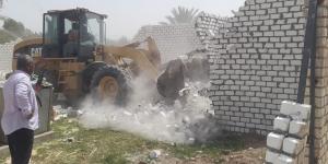 خلال مرور ميداني.. "زراعة الجيزة" تزيل تشوينات وتعديات على الأراضي الزراعية