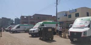 فحص 1287 مواطنًا في دمياط بالمجان