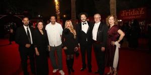 ليلى علوي وحمزة العيلي ورانيا فريد شوقي وسيد رجب في افتتاح «FridaY»