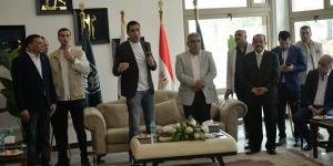 محافظ الدقهلية ووزير الشباب يفتتحان ملعب مركز شباب قولنجيل