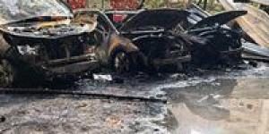 جحيم داخل جراج الزقازيق.. المعاينة: تفحم 6 سيارات وتحقيقات تكشف المجهول