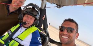 جولة سياحية لرئيس الاتحاد الدولي للخماسي في أهرامات الجيزة