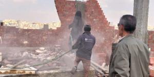 جهاز القاهرة الجديدة ينفذ حملات إزالة المخالفات في التجمع الثالث