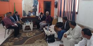 نائب محافظ الجيزة يتفقد مشروع الصرف الصحي بقريتي برنشت والمتانيا بمركز العياط