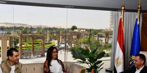 محافظ أسوان يستقبل وزيرة الثقافة لبحث تعزيز التعاون