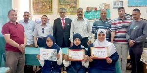 وكيل تعليم أبوتشت يتفقد سمهود الإعدادية بنات