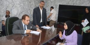 عقد اللقاء الجماهيري الأسبوعي لبحث مطالب المواطنين وحل مشكلاتهم بمحافظة سوهاج