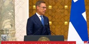 رئيس فنلندا: وجدت في مصر تغيرات كثيرة أبرزها طرق وبنية تحتية جديدة
