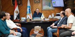 رئيس "مياه الغربية" يستقبل مدير وحدة مشروع تحسين جودة المياه بمصرف كيتشنر