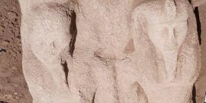 الكشف عن تمثال ضخم بمنطقة تل فرعون بمحافظة الشرقية