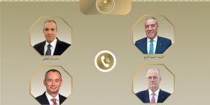 وزير الخارجية يبحث مع نائب الرئيس الفلسطيني والممثل الأعلى لغزة تطورات الأوضاع