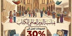دار الكتب تحتفي باليوم العالمي للكتاب بخصومات على إصداراتها