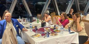 عايدة إسماعيل تقيم حفل عشاء لوفود بطولة أفريقيا للأندية للكرة الطائرة