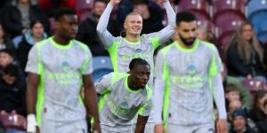 بيرنلي ضد مان سيتي.. ملخص اهداف ونتيجه مباراة مانشستر سيتي وبيرنلي في الدوري الإنجليزي الممتاز