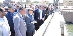 محافظ الغربية يتفقد قناطر دهتورة بزفتى أبرز معالم الدلتا