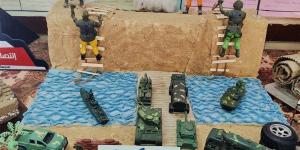 افتتاح المعرض السنوي لأنشطة المكتبات بإدارة كفر الزيات التعليمية