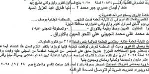 ليست مديرة المكتب البرلماني.. تفاصيل سرقة 17 مليون جنيه من "الجبيلي" (خاص)