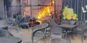 ​الحماية المدنية بالغربية تسيطر على حريق بمنطقة "عربات الطعام" بالشعبية