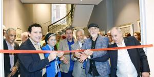 نقيب التشكيليين يفتتح معرضي أسامة ناشد وعلاء حجازي بجاليري ضي الزمالك.. صور