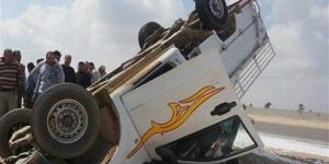 إصابة شخصين في انقلاب سيارة ربع نقل جنوب البحر الأحمر