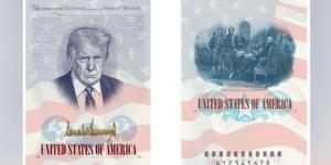 صورة ترامب على «الباسبور الأمريكي»