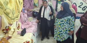 افتتاح معرضي الاقتصاد المنزلي والصحافة والإعلام التربوي بإدارة غرب المحلة التعليمية