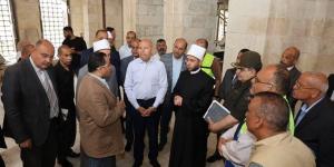 وزير الأوقاف ومحافظ القاهرة يتابعان أعمال الترميم لعددٍ من المساجد والأماكن الأثرية