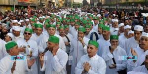 الطرق الصوفية تحتفل بالليلة الختامية لـ"مولد سيدى الغريب" بالسويس.. الخميس