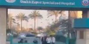 الاستعدادت النهائية لاستقبال جثمان هاني شاكر في مستشفى الشيخ زايد.. فيديو