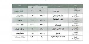 محافظ الجيزة يعتمد مواعيد امتحانات الفصل الدراسي الثاني ٢٠٢٥ / ٢٠٢٦
