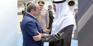 «السيسى»: ما يمس الإمارات يمس مصر