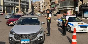 الشرقية: تمركزات مرورية مكثفة بالمراكز والمدن لتحقيق السيولة والإنضباط المروري