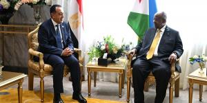 الرئيس الجيبوتي يستقبل الدكتور مصطفى مدبولي