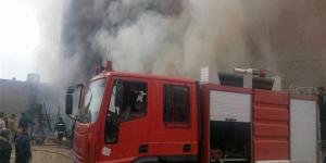 السيطرة على حريق مخلفات داخل سور مستشفى بنها العام بالقليوبية