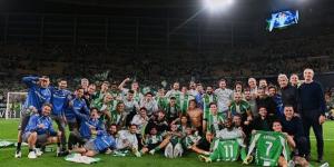 ريال بيتيس يعود لدوري أبطال أوروبا بعد غياب 21 عامًا