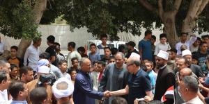 محافظ المنيا يفتتح المسجد الشرقي ببني مزار