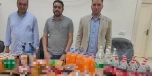 حملات تموينية بالمحمودية تضبط جبنة موتزاريلا مجهولة المصدر ومواد غذائية منتهية الصلاحية