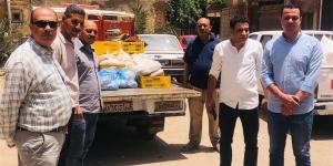 ضبط 200 كيلو دجاج مخالف خلال حملة رقابية مكبرة على محال ومعامل الدواجن بسنورس