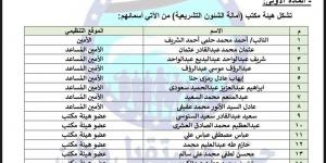إبراهيم سعودي أمينًا مساعدًا للجنة التشريعية بحزب مستقبل وطن
