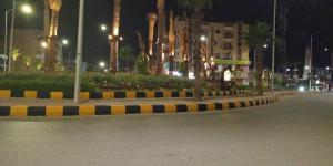 رئيس جهاز بني سويف الجديدة يتابع أعمال التشجير وتطوير الطرق (صور)