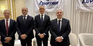 «مصر للطيران» تحتفي بنجاح موسم الحج 2026 في جدة (صور)