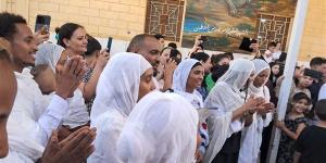دير العذراء بالأمير تادرس بمنفلوط يستقبل وفدًا من الكنيسة الإريترية