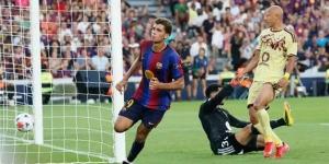 برشلونة يهزم الأهلي بثنائية ويتوج بكأس خوان جامبر في ليلة تألق حمزة عبد الكريم