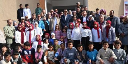 محافظ جنوب سيناء يتفقد أعمال تطوير مدرسة فيران الثانوية الصناعية